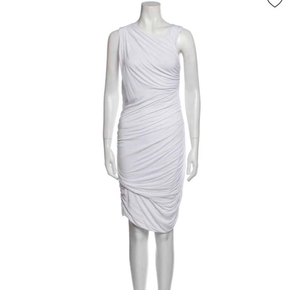 A.L.C. Ruched White Dress
